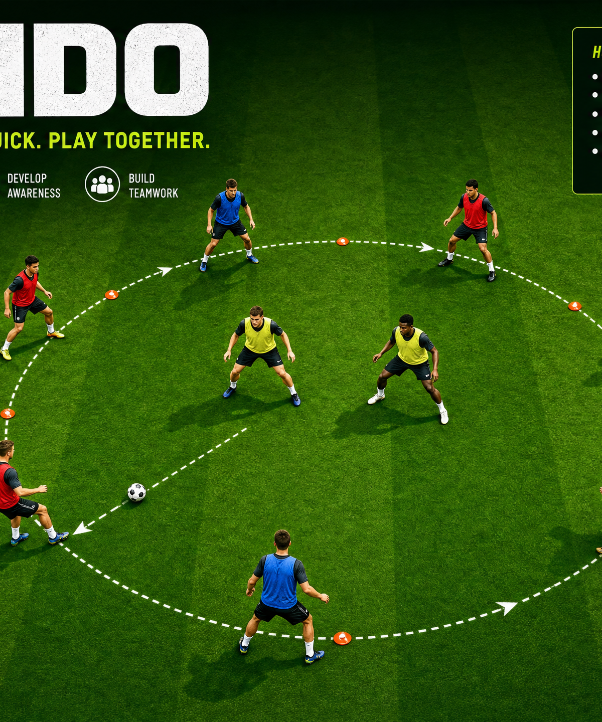 Mastering the 8v2 Rondo: High-Intensity Passing and Possession