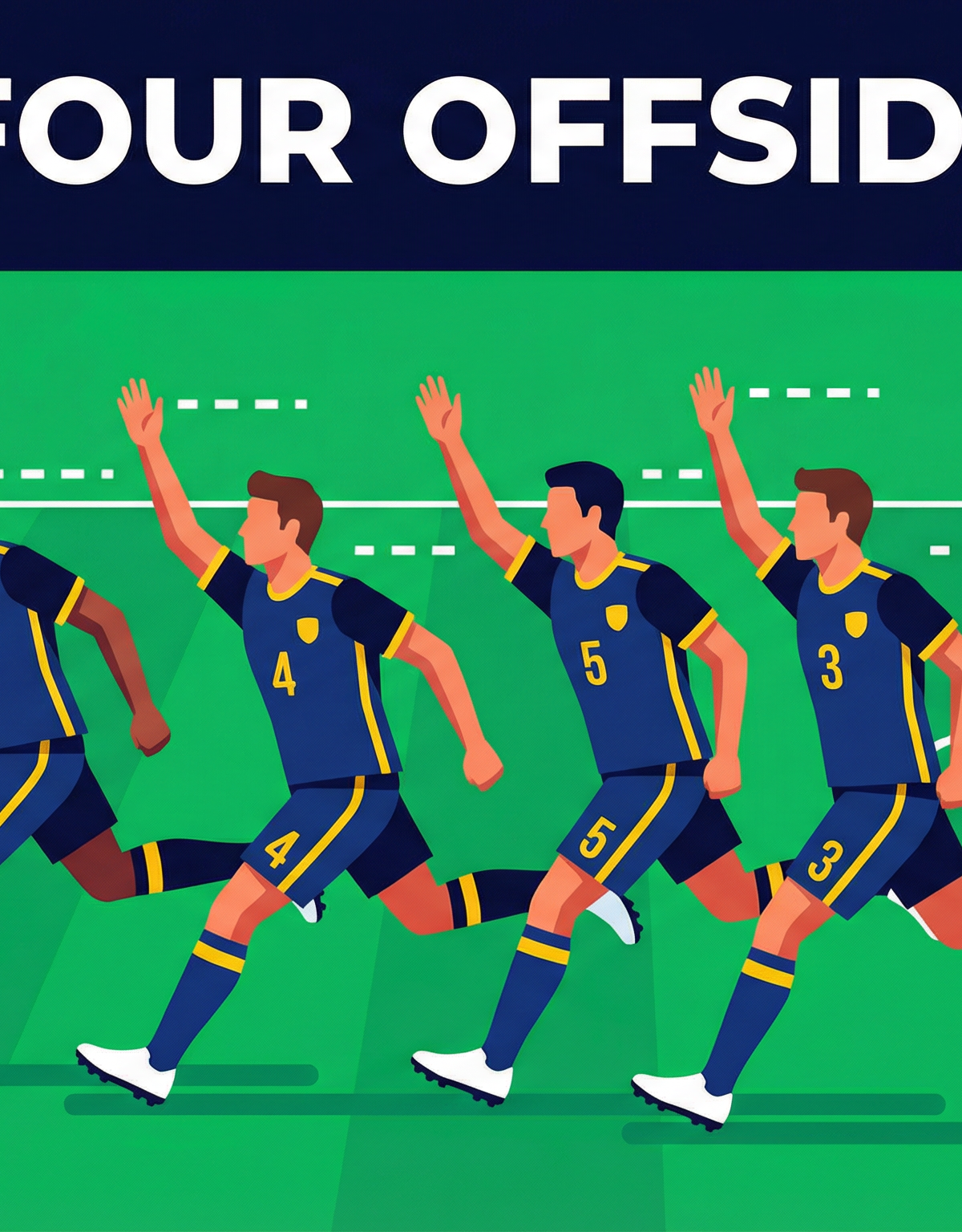 Back-Four Offside Trap: Mastering Defensive Line Coordination