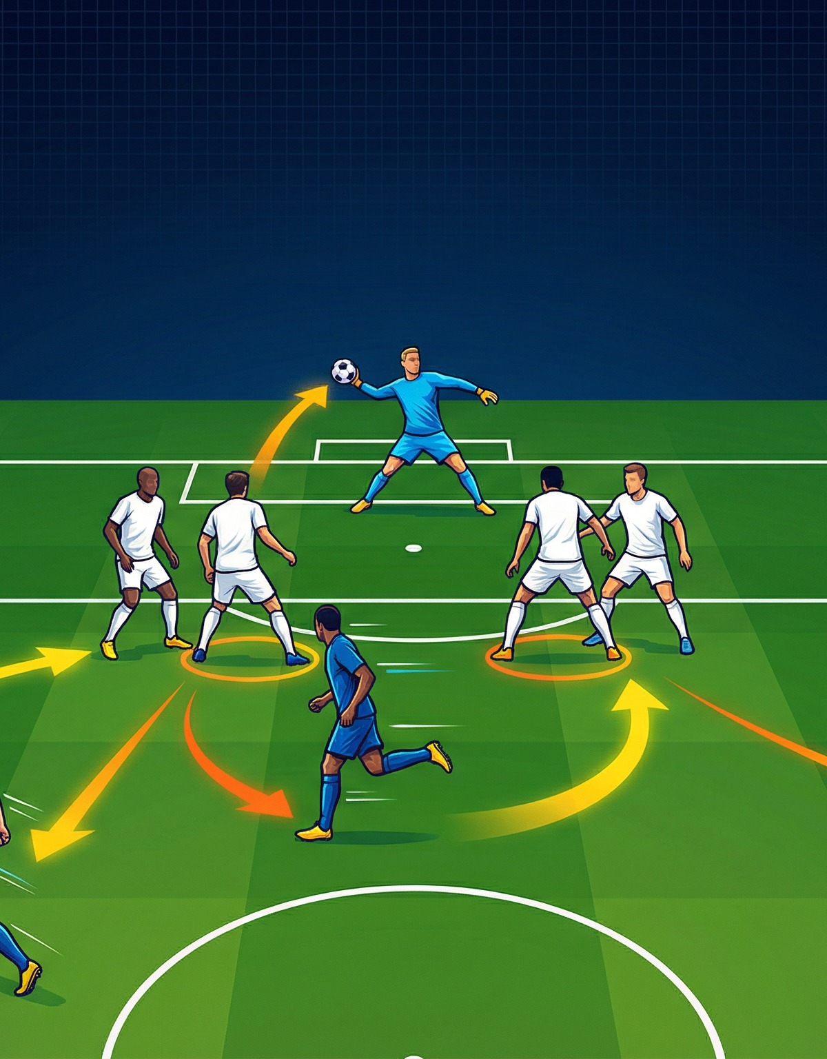 Mastering the Build-Up from the Back: A Three-Phase Possession Play