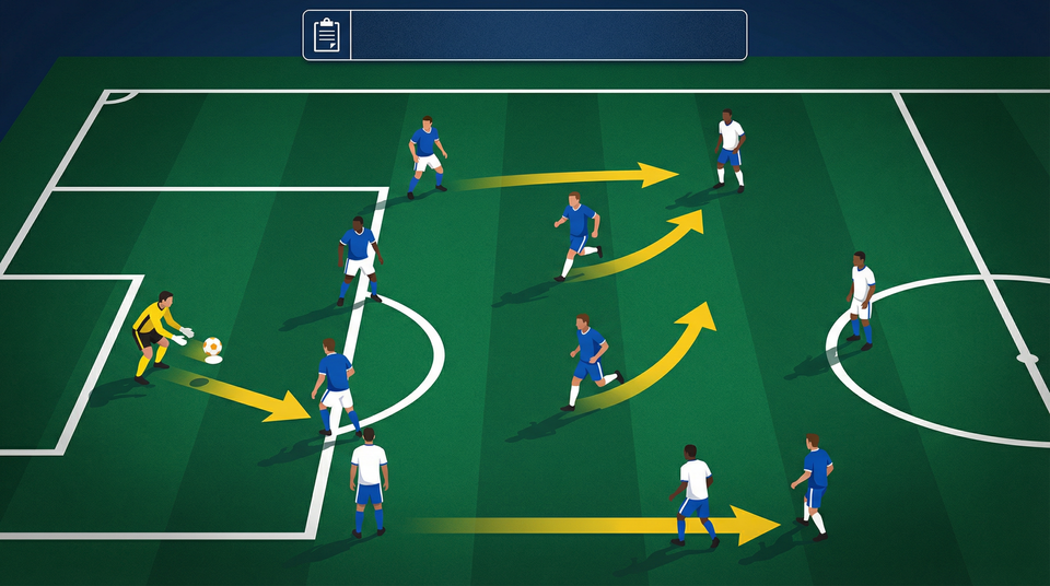 Mastering Build-Up Play from the Back: Breaking the First Line of Pressure