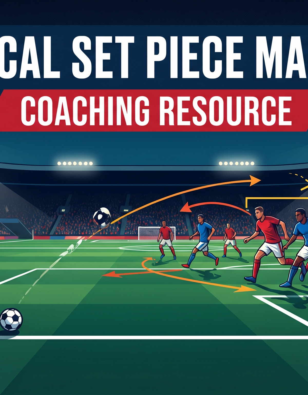 Near-Post Flick-On: Corner Kick Set Play