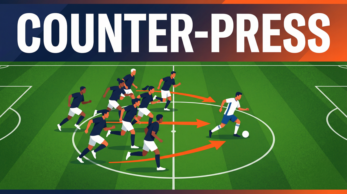 Counter-Pressing After Losing Possession: The 5-Second Press