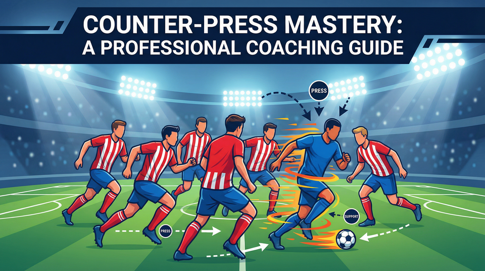Gegenpressing Mastery: Counter-Pressing Immediately After Losing Possession