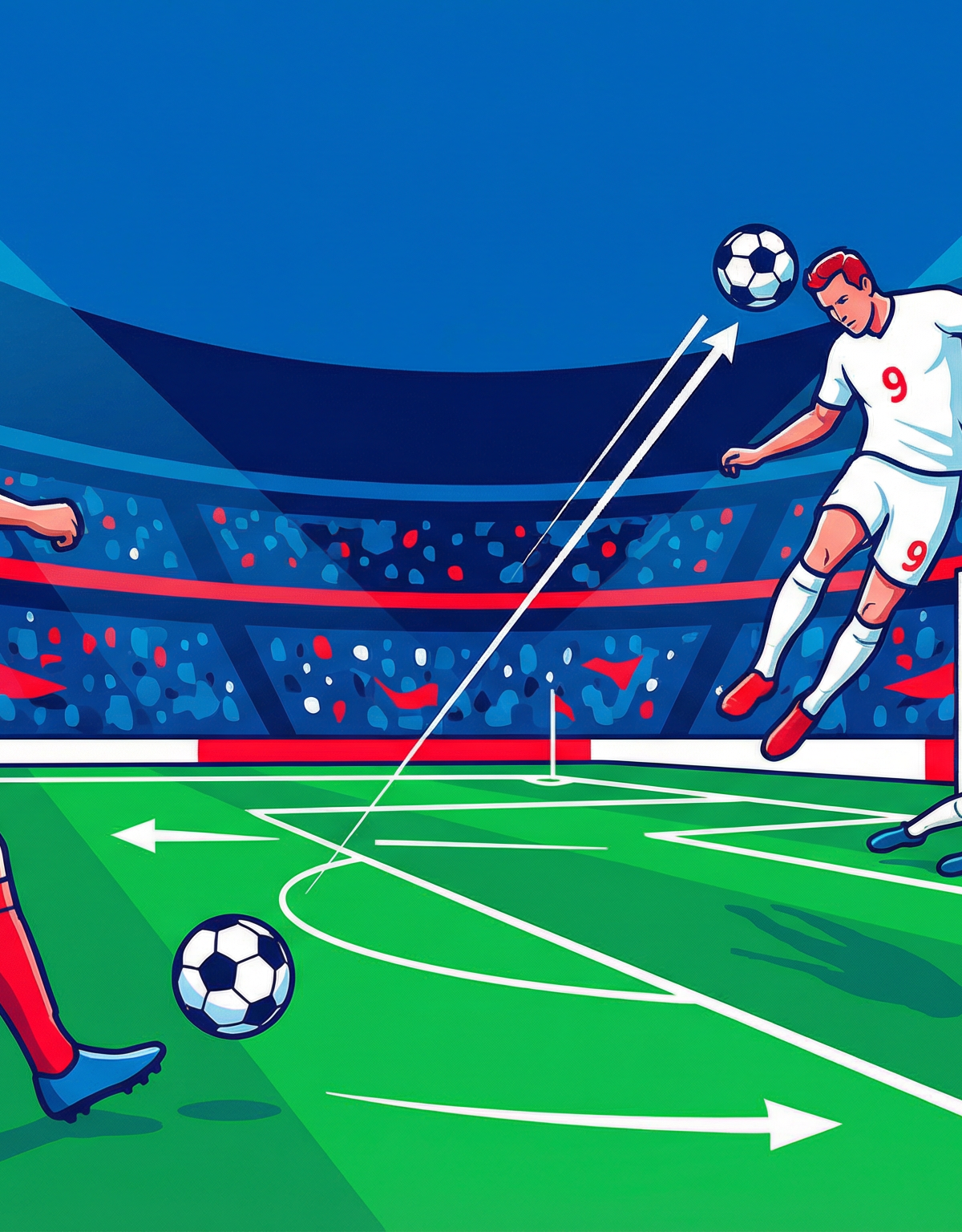 Wide Attack Crossing & Finishing: Deliver, Move, Convert