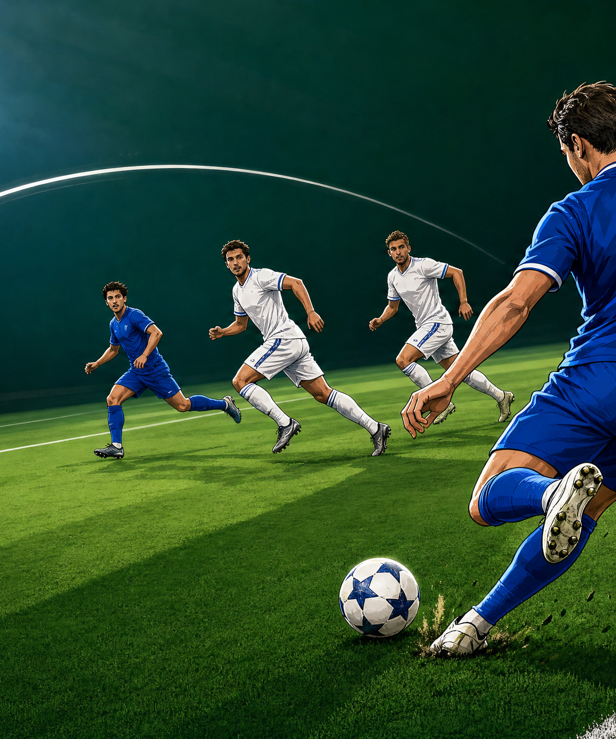 Crossing & Finishing Drill: Overlap, Three Runs, One Decisive Finish