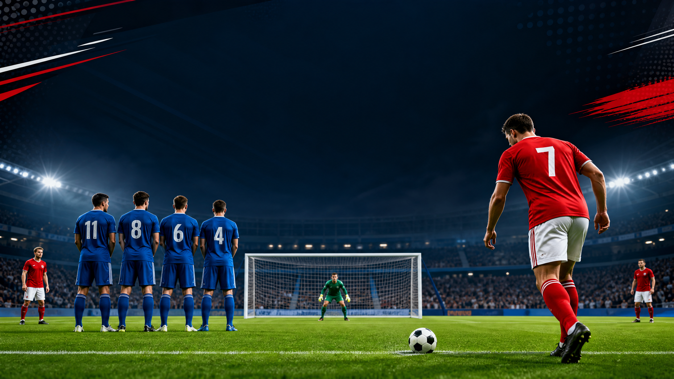 The Decoy Direct: Free Kick Wall and Delivery Play