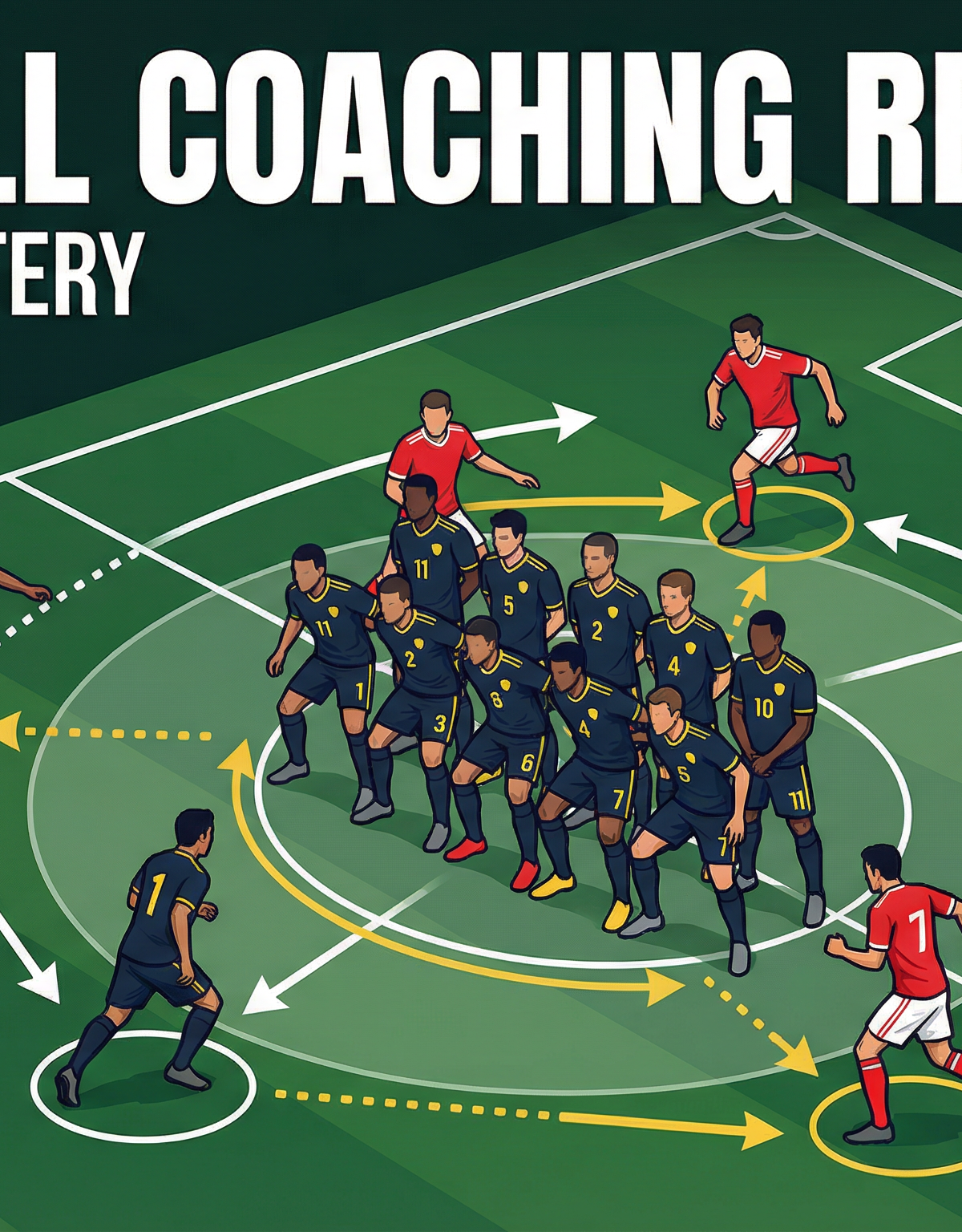 Tactical Mastery: Escaping the High Press with a Defensive Transition Play