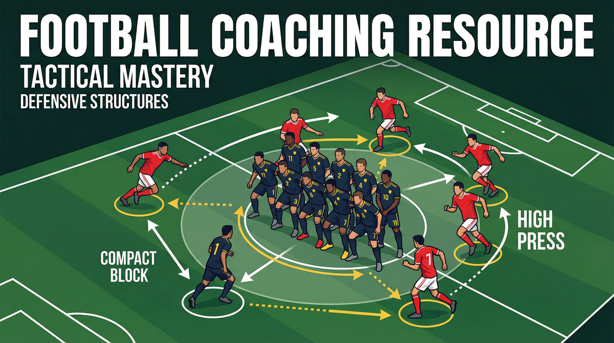 Tactical Mastery: Escaping the High Press with a Defensive Transition Play