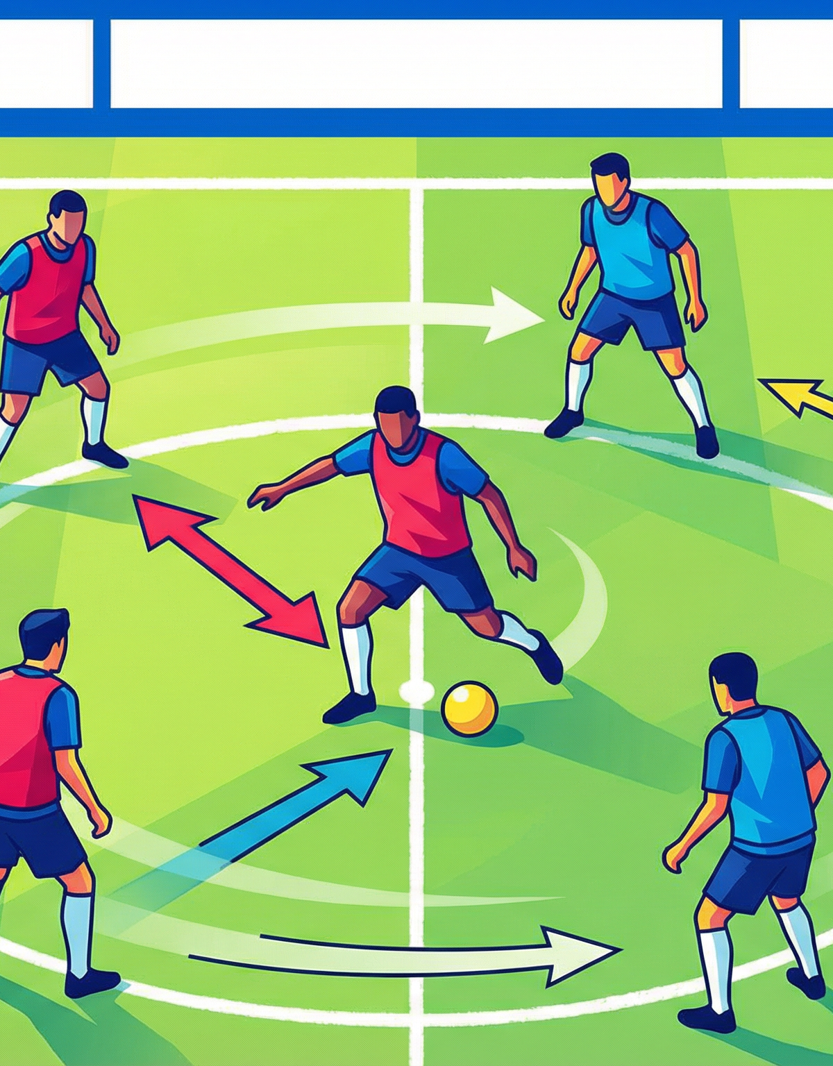 Mastering Possession: The Dynamic 5v2 and 7v3 Rondo Progressions