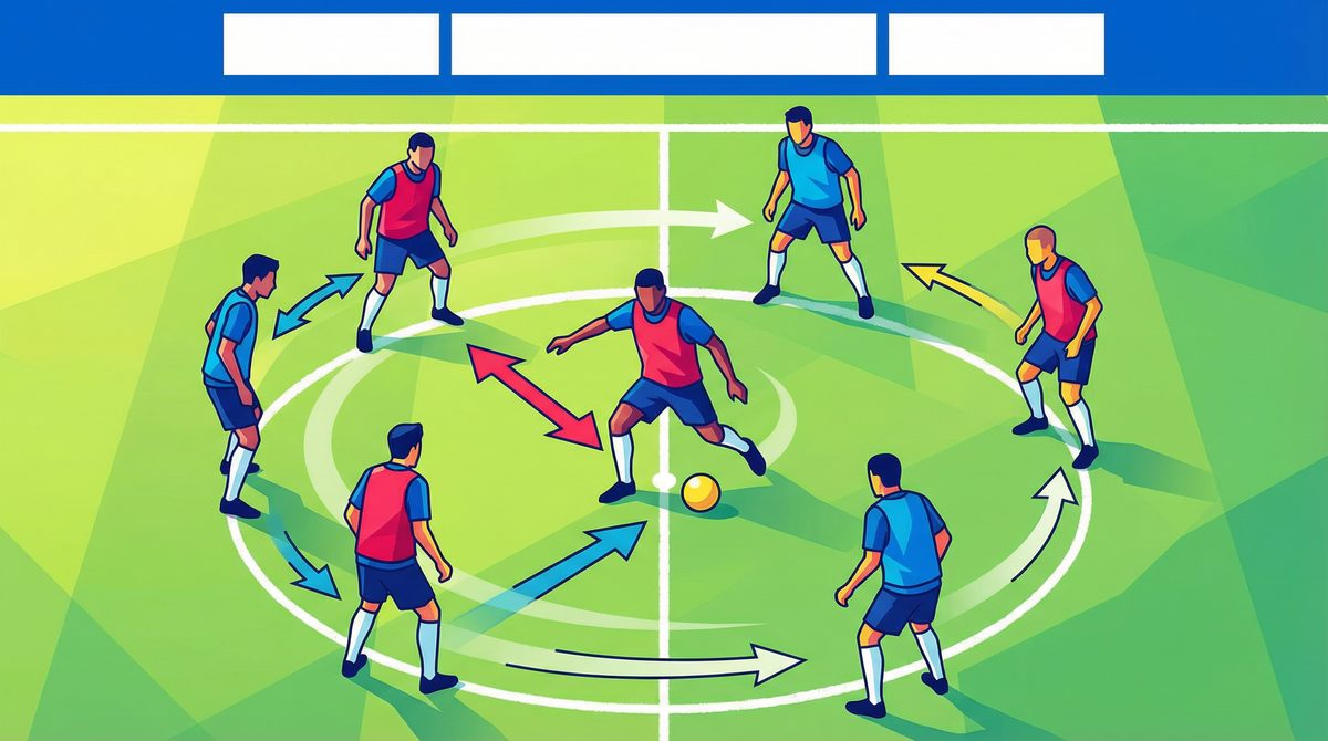 Mastering Possession: The Dynamic 5v2 and 7v3 Rondo Progressions