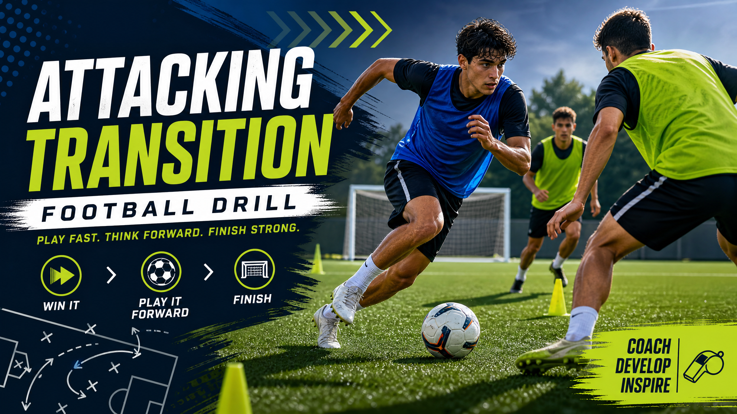 Dynamic Wide-Channel Crossing & Finishing Drill