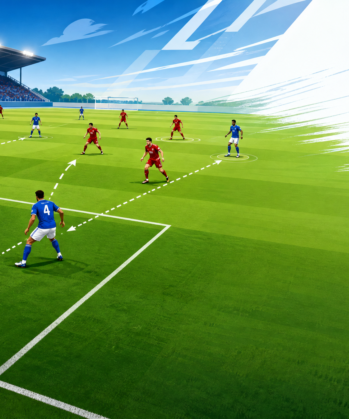 Goal-Kick Build-Up: Draw, Fix and Release Beyond the First Press