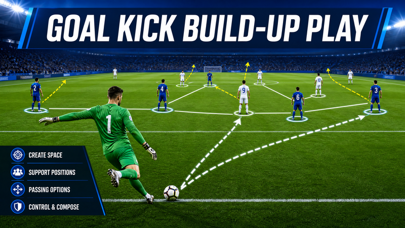 Mastering the Goal Kick: Playing Through the Press in a 4-3-3