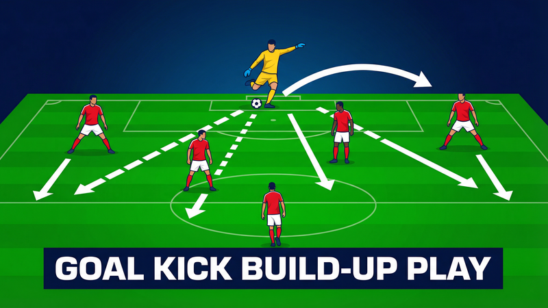 Mastering the Goal Kick Build-Up: Playing Through the Press