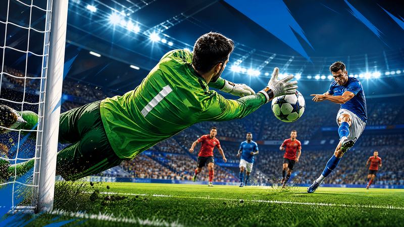 Elite Goalkeeper Shot-Stopping & Angle Management Drill