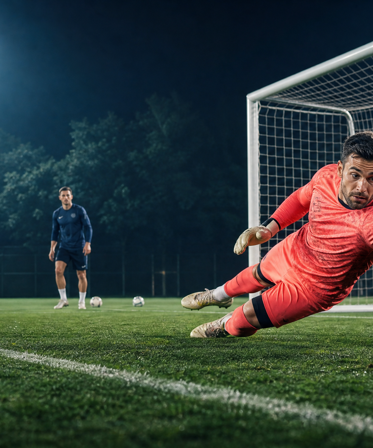 Goalkeeper Shot-Stopping Drill: Set, See, Save