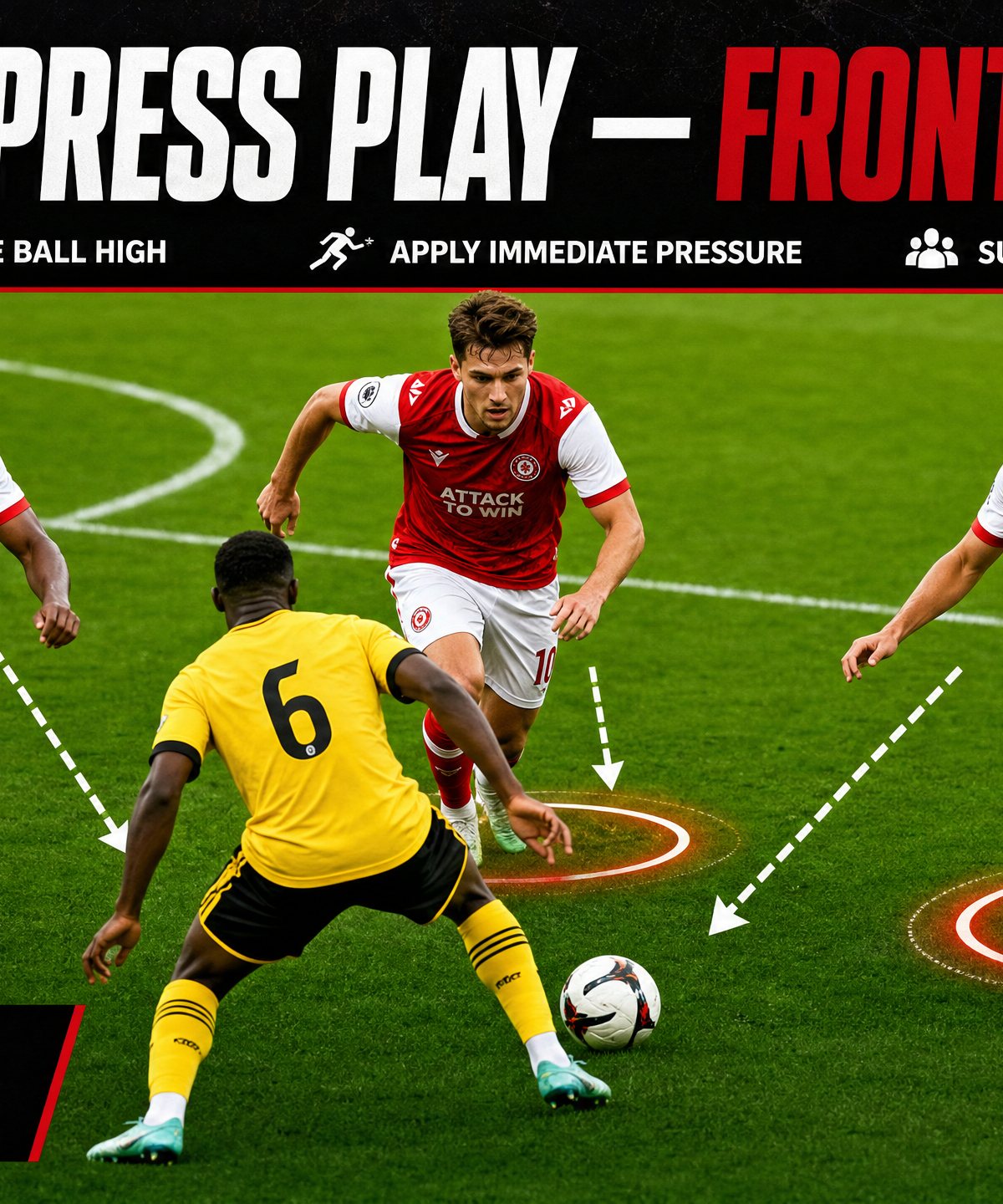 High Press Play: Dominating from the Front Three