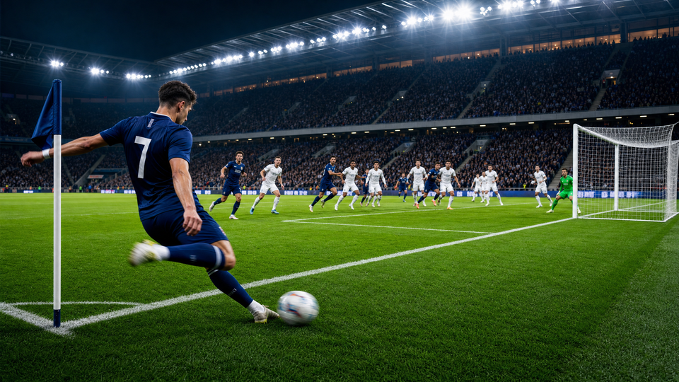 The Near-Post Bullet: A High-Percentage Corner Kick Routine