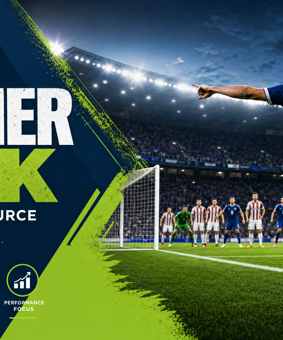 Near-Post Corner Kick: The Decoy and Strike