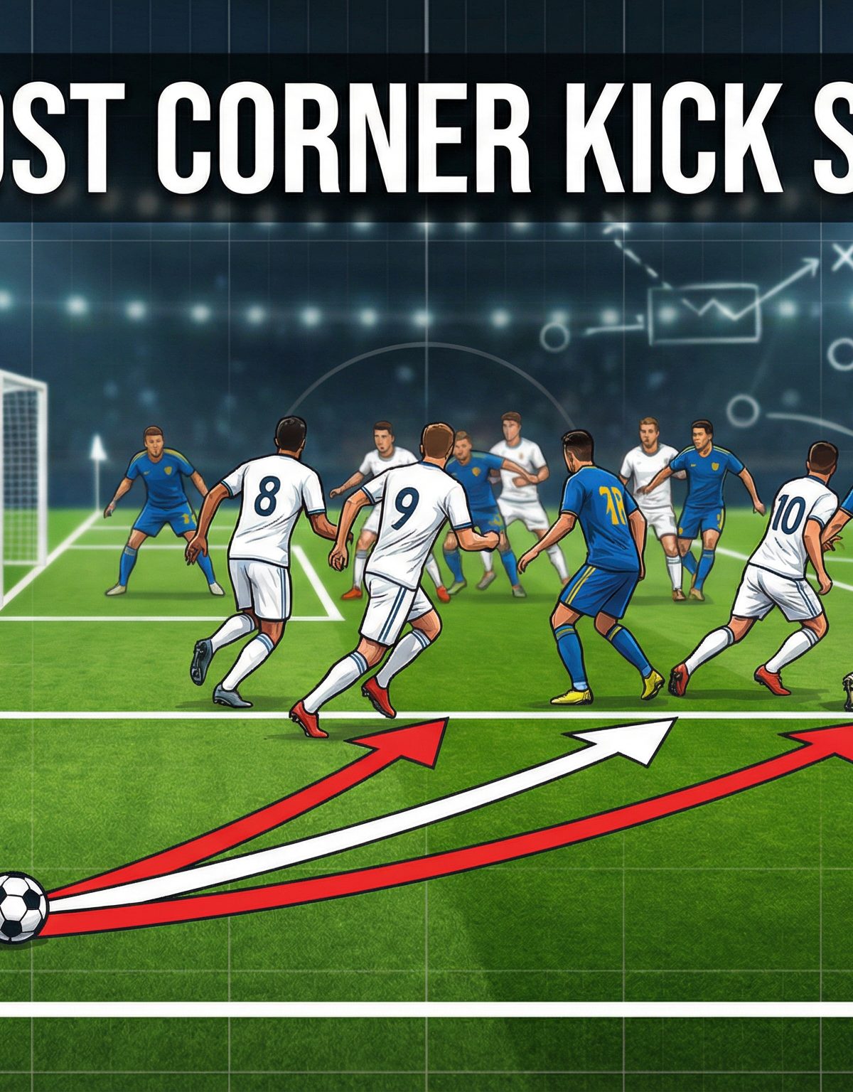 The Near-Post Crash: High-Percentage Corner Kick Set Play