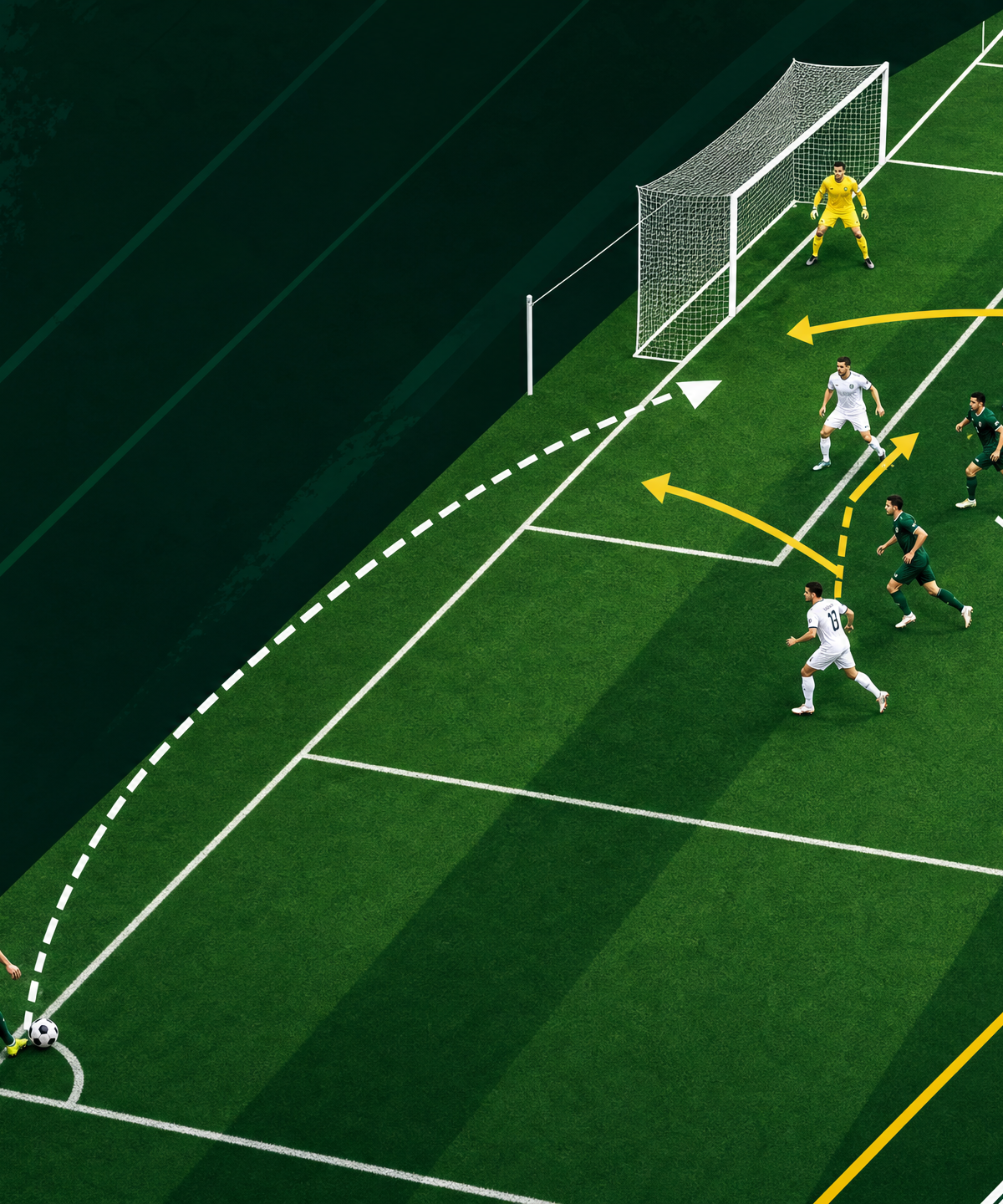The Near-Post Flick: A High-Percentage Corner Kick Routine