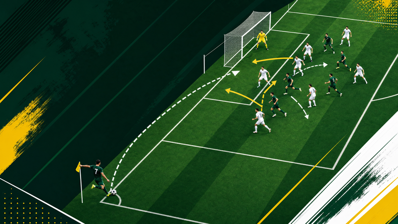 The Near-Post Flick: A High-Percentage Corner Kick Routine