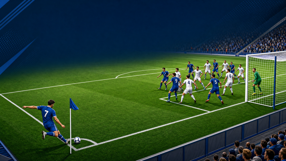 Near Post Flick-On: The Ultimate Corner Kick Routine