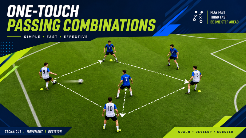 Mastering the One-Touch Passing Combination: Speed, Vision, and Precision