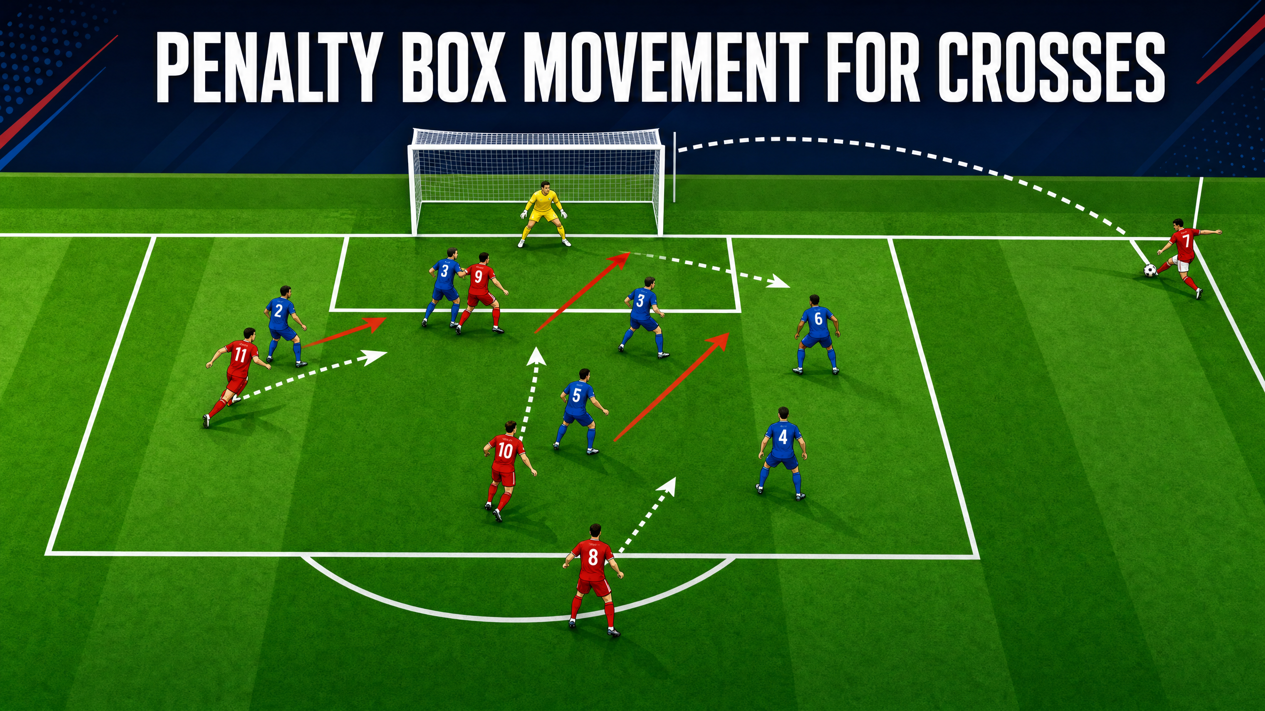 Mastering Penalty Box Movement: The Triple-Threat Crossing Play