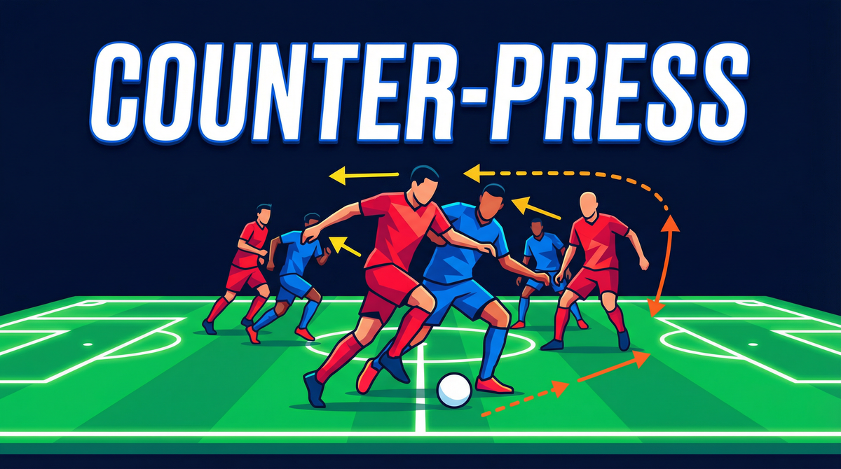 Mastering the Counter-Press: A Tactical Guide to Winning the Ball Back