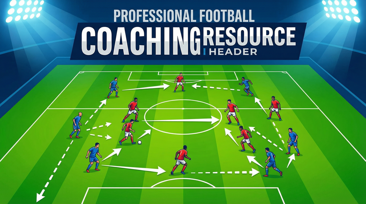 Pressing Trigger & Recovery Drill: Coordinated High Press with Organised Retreat