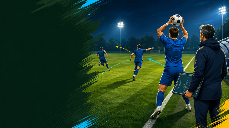 The Quick Advantage Throw-In: Breaking the First Line of Pressure