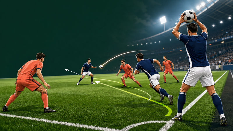 Quick Advantage Throw-In: Set, Spin & Release