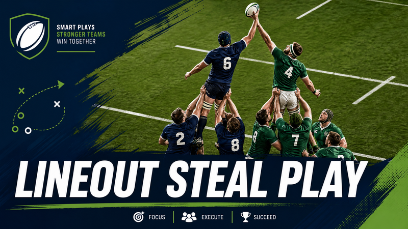 The Front-Block Lineout Steal & Counter-Attack