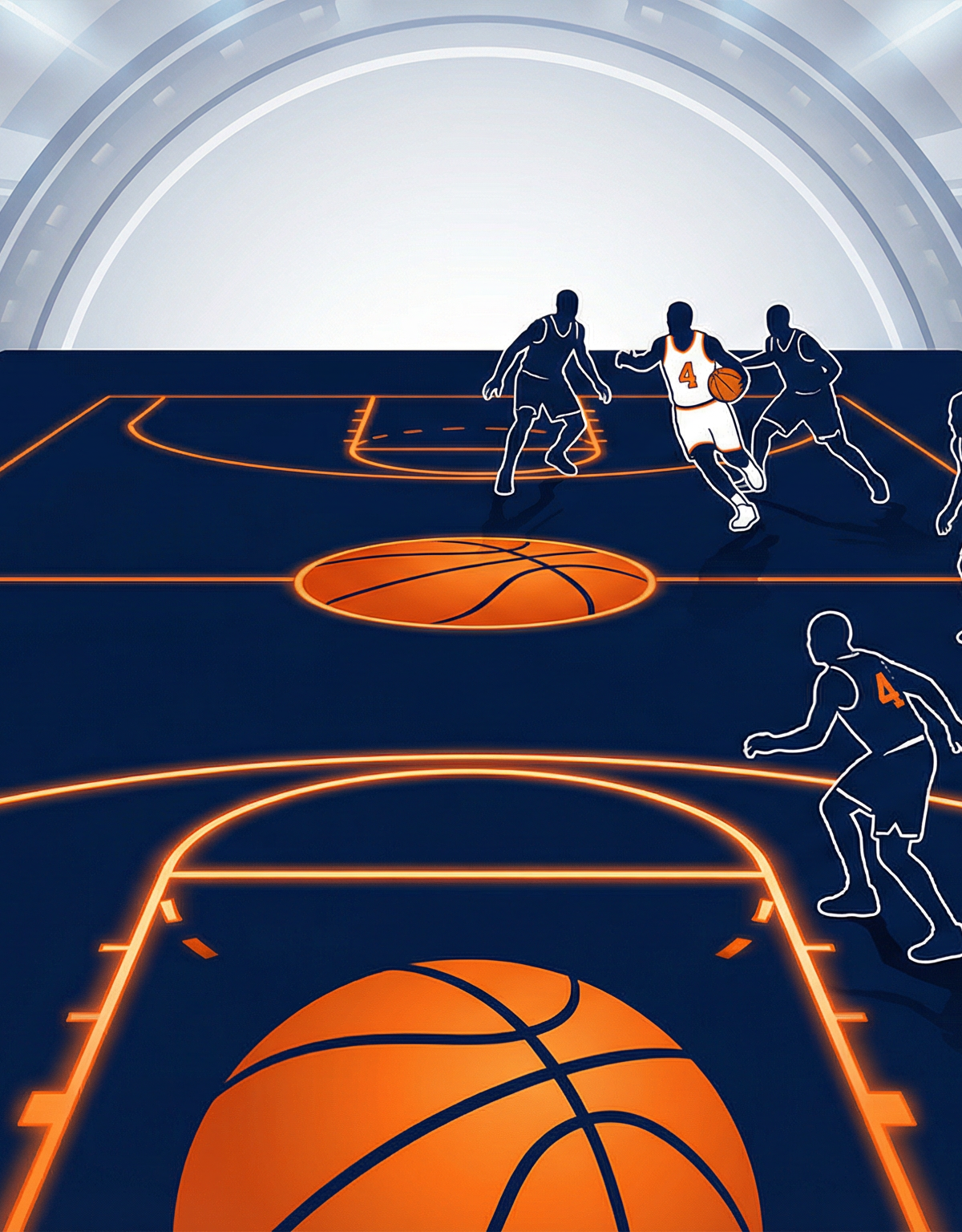 Full Court Press Break: The 4-Across Setup