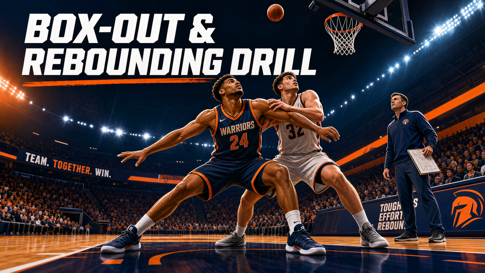 Fundamental Box-Out and Rebounding Drill
