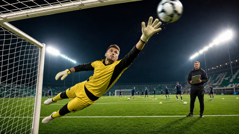 Goalkeeper Reflex & Recovery: The 3-Point Shot-Stopping Circuit
