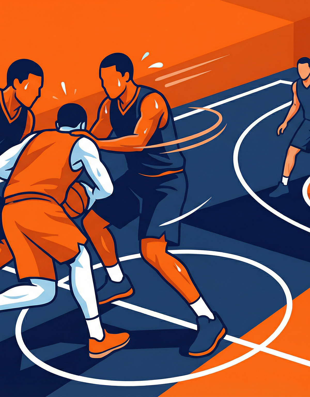 The Half-Court Trap Press: Suffocating Defense for Turnovers