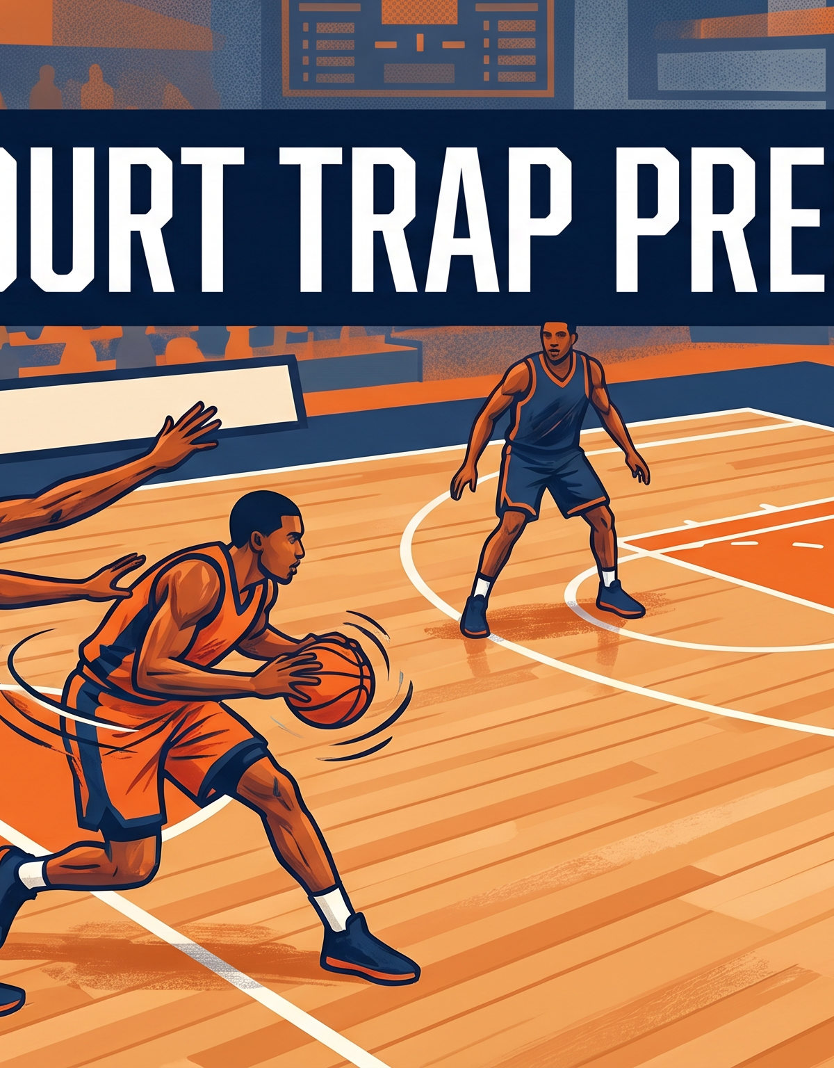 The Half-Court Trap: A Comprehensive Defensive Press Play
