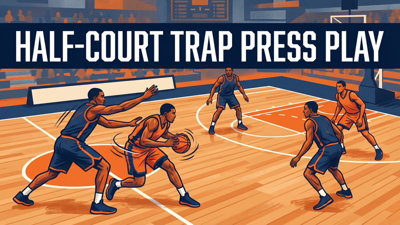 The Half-Court Trap: A Comprehensive Defensive Press Play