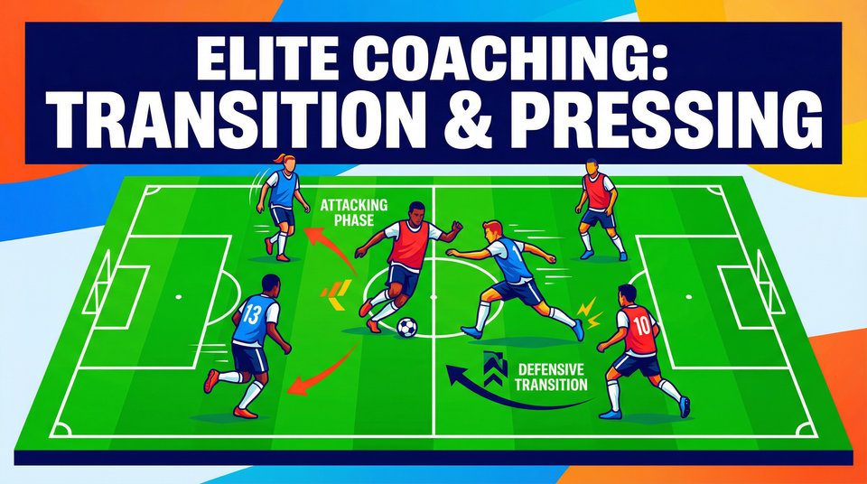 High-Intensity 4v4 Small-Sided Game: Attacking Shape & Defensive Transitions