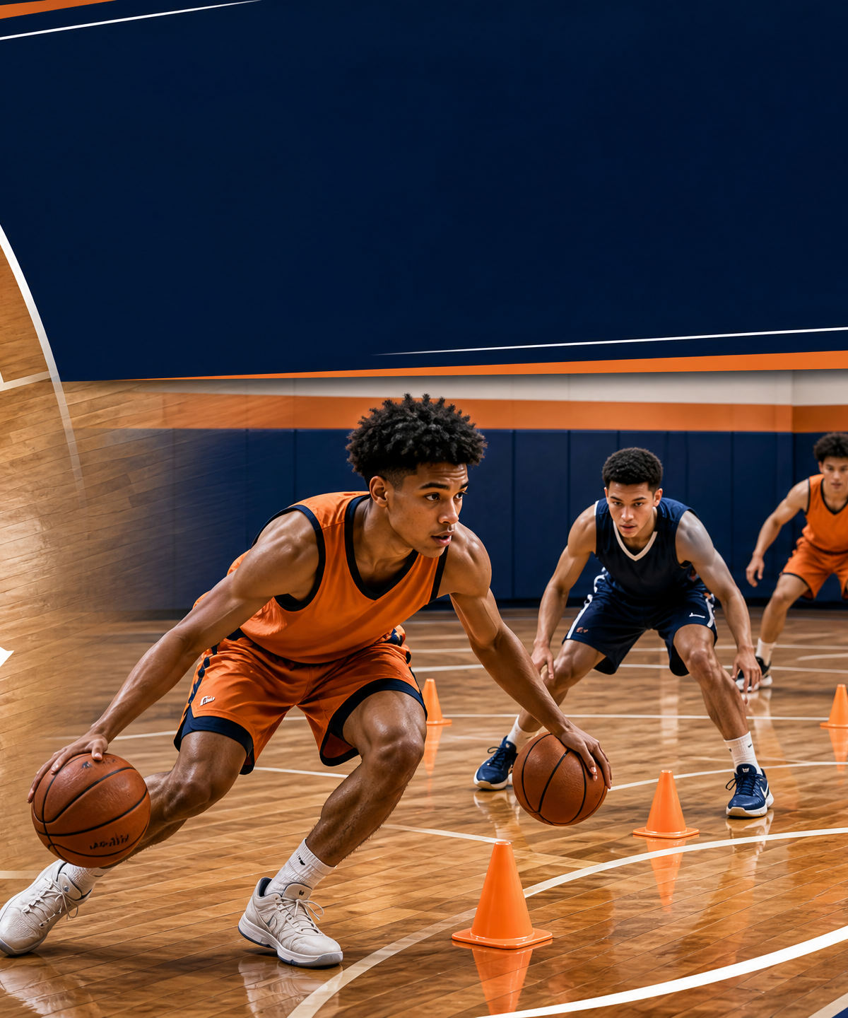 High-Intensity 5-Station Ball Handling Circuit