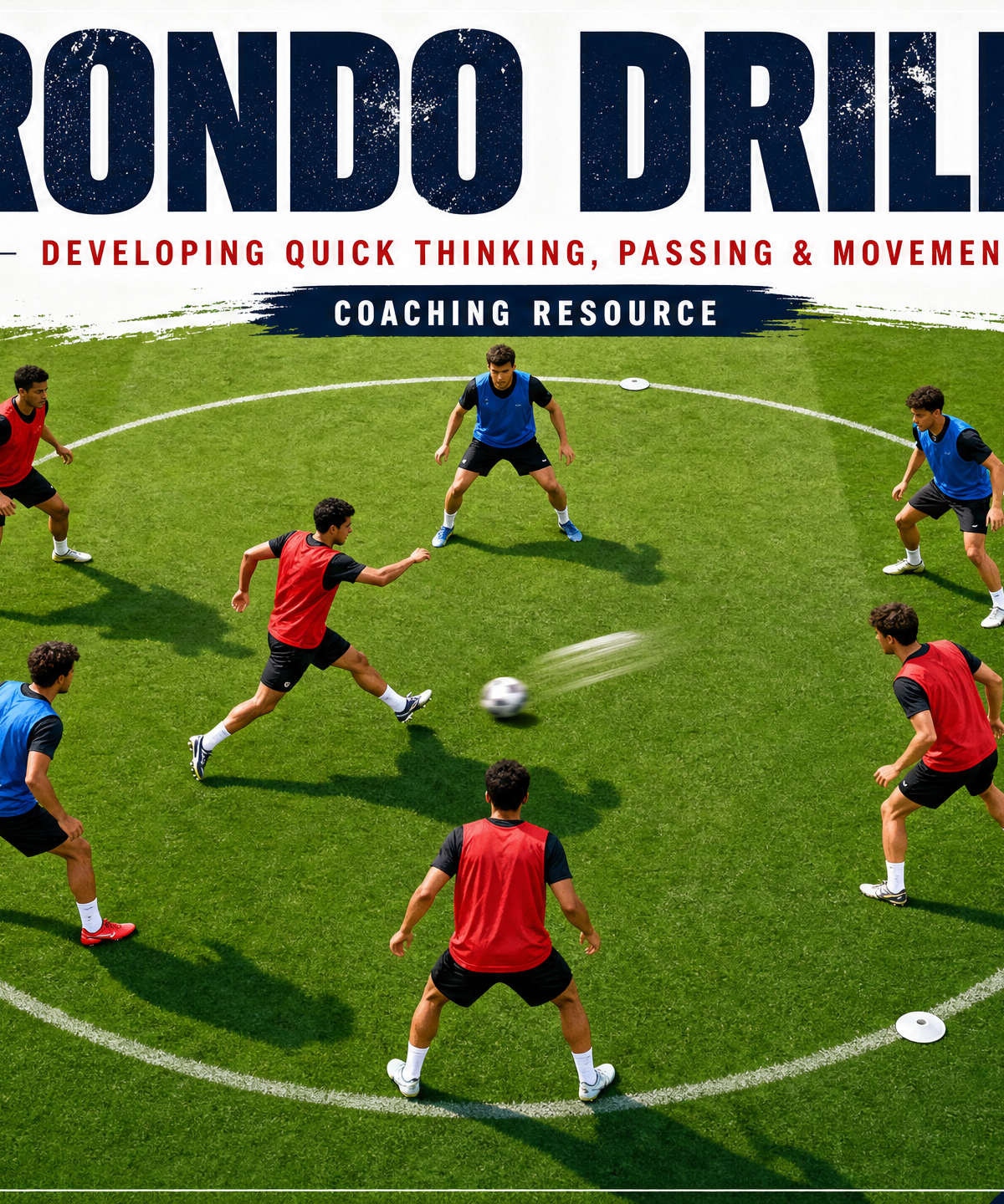 High-Intensity 5v2 Rondo: Mastering Possession and Quick Transitions