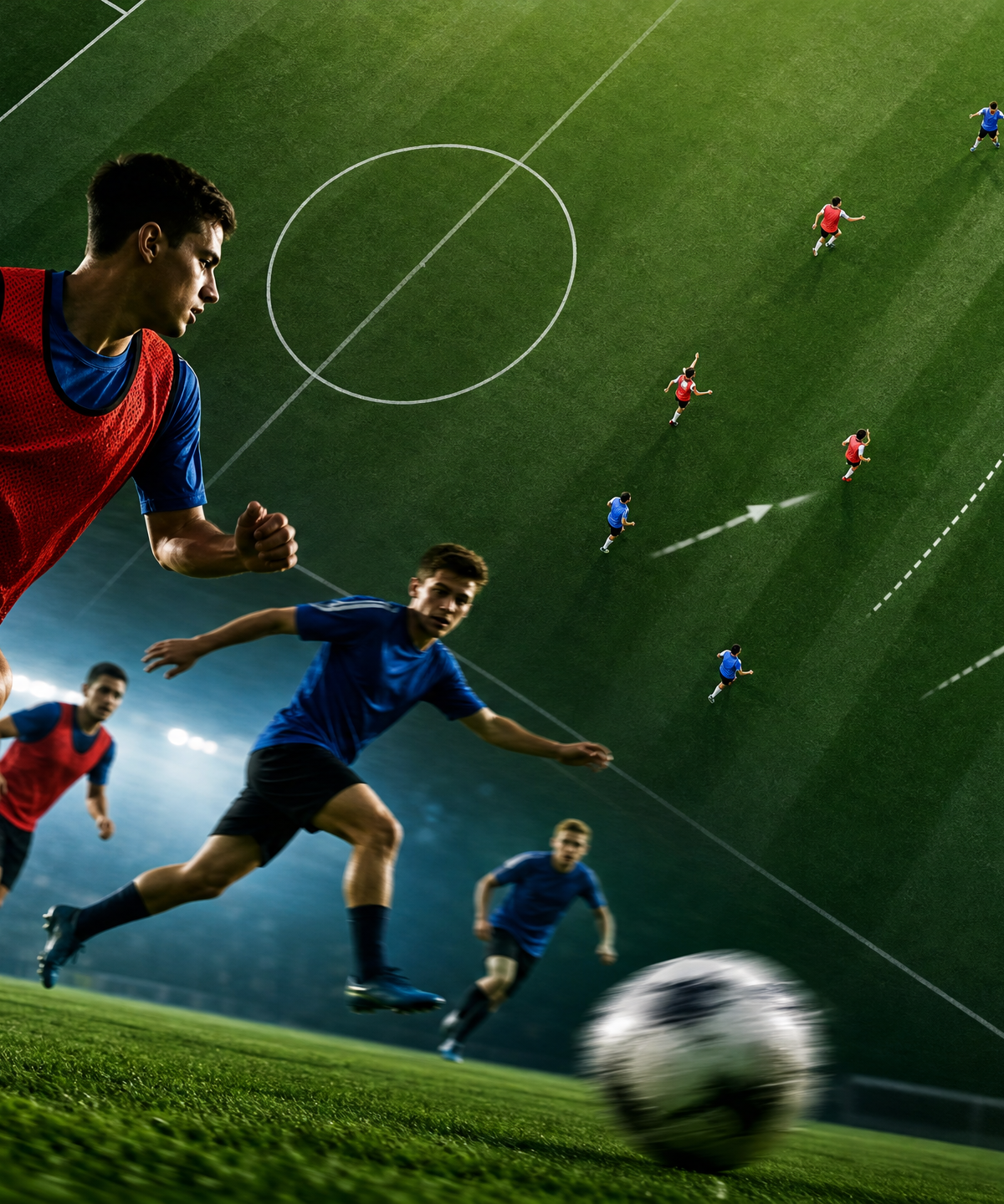 High-Intensity Counter-Attack Transition: From Mid-Block to Finishing
