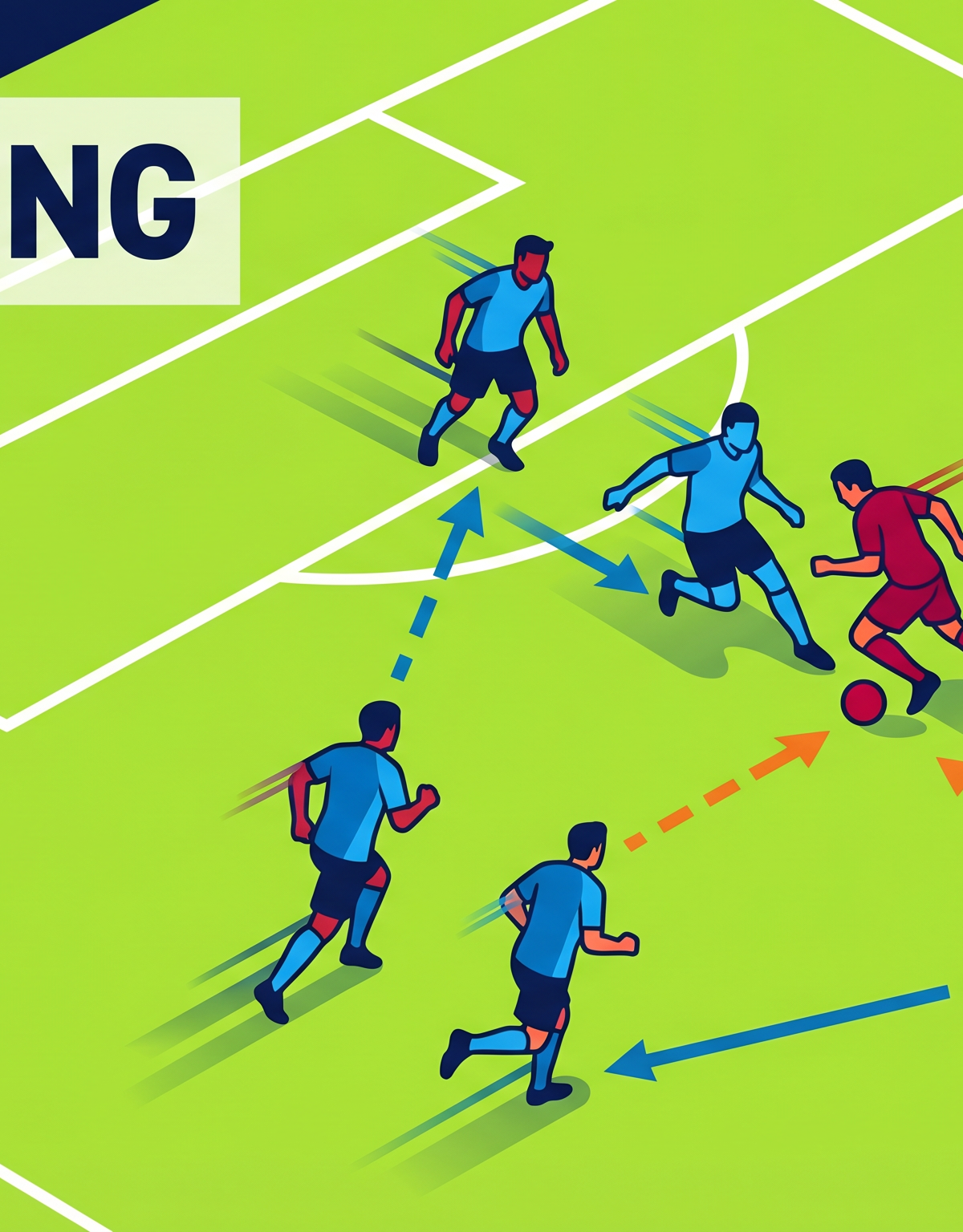 High-Intensity Pressing Trigger and Recovery Drill
