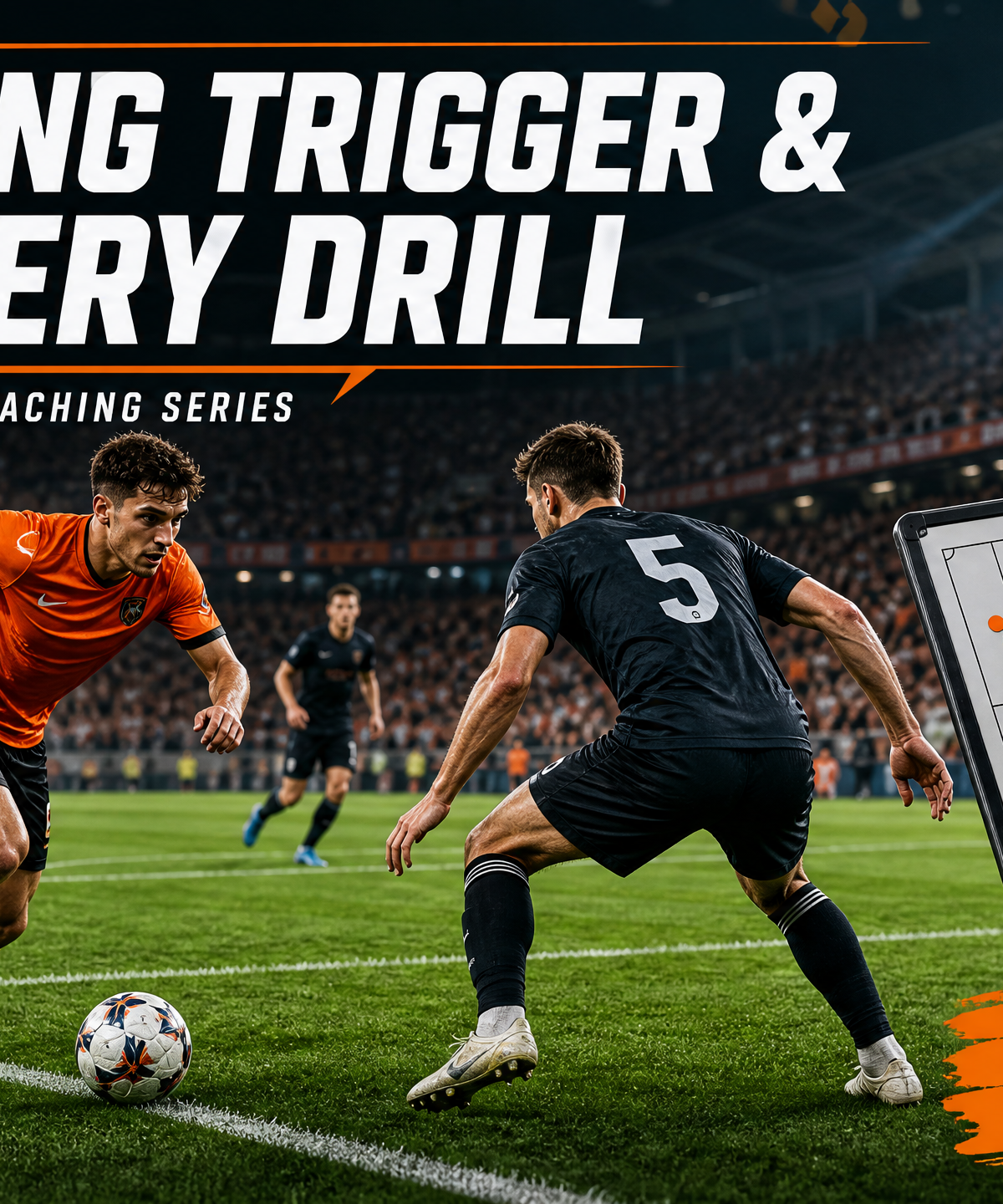 High-Intensity Pressing Trigger & Recovery Drill