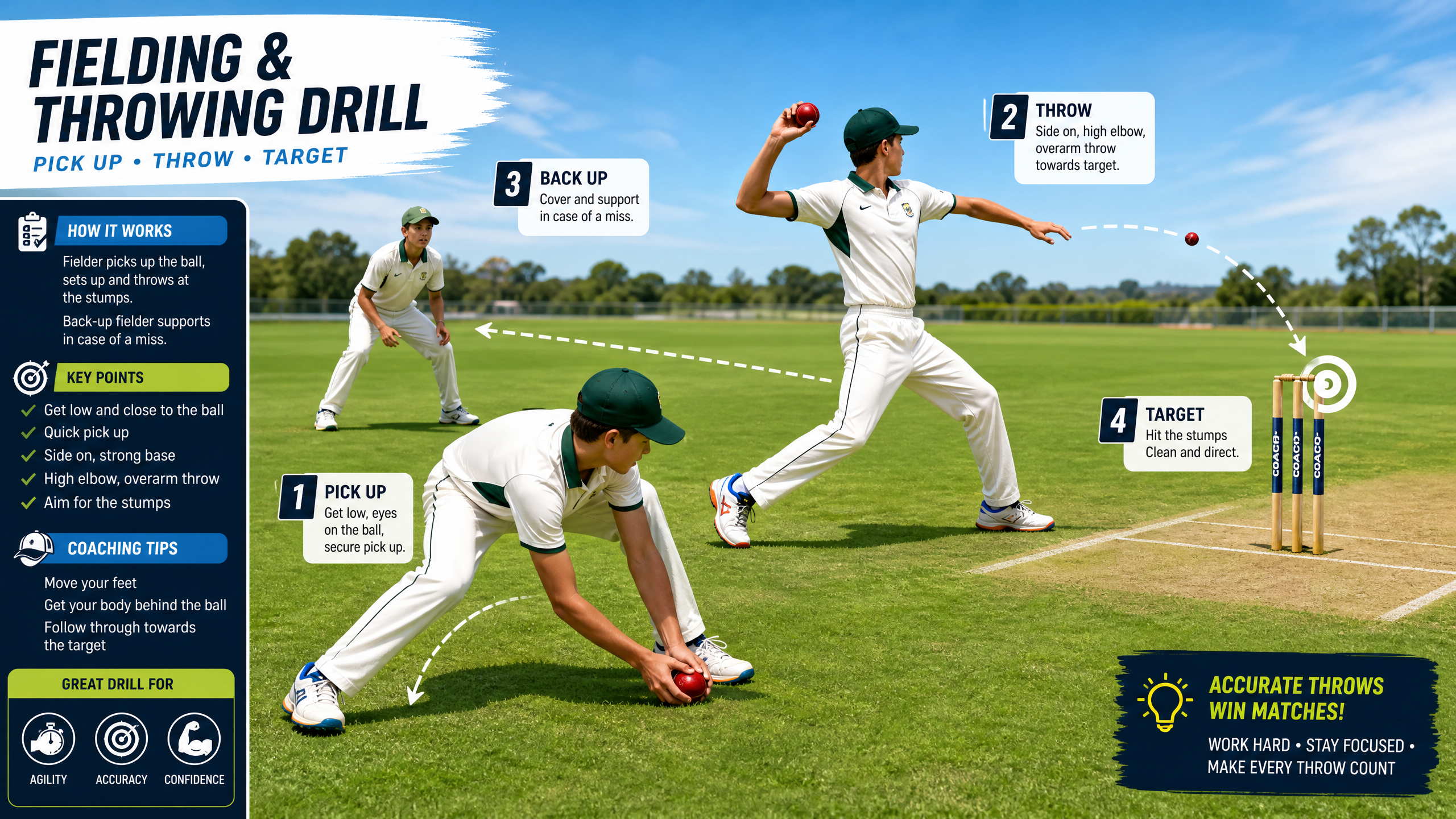 High-Intensity Relay & Throwing Accuracy Drill
