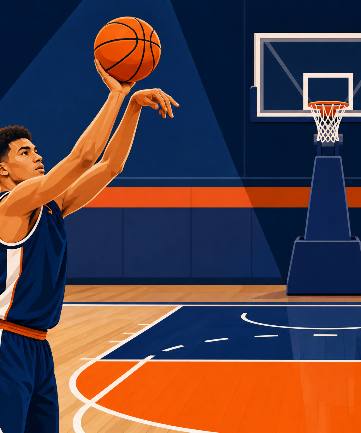 High-Pressure Free Throw Rotation Drill