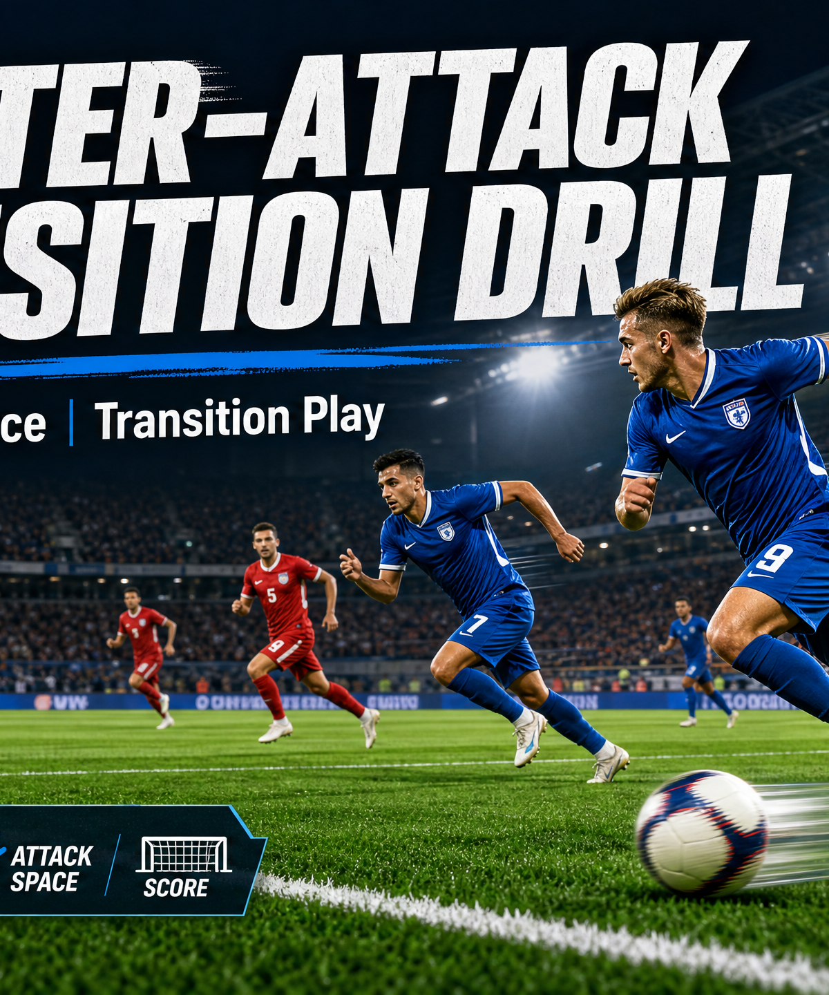 High-Velocity Counter-Attack: Mid-Block Trap to Final Third Transition