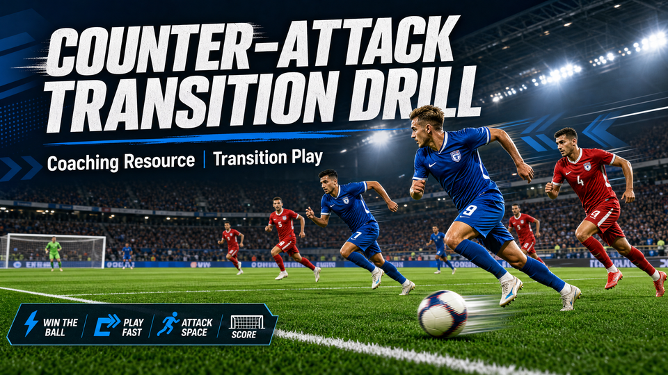High-Velocity Counter-Attack: Mid-Block Trap to Final Third Transition